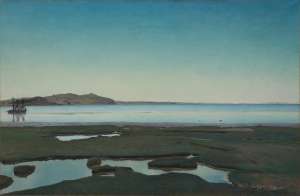 Sommerdag ved Roskilde Fjord.