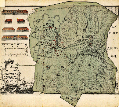 Wessels kort over Frederiks Værk